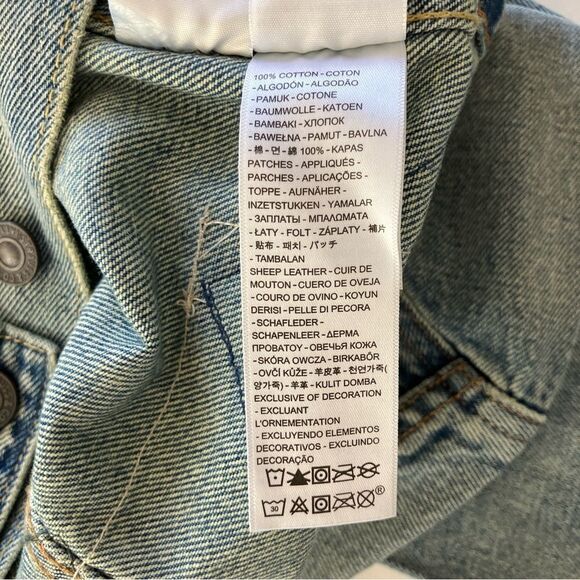 Levi’s Patchwork Trucker Jacket - Picture 10 of 15